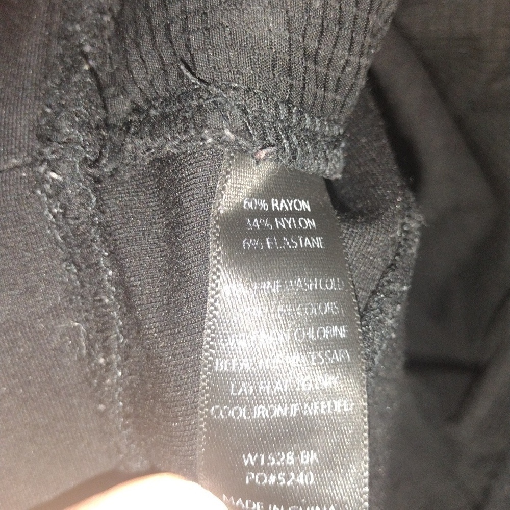 Betabrand High Rise Skinny Jogger Pull on Soho W1528 - BK M - Picture 5 of 7